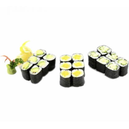 MENU V9 MAKI VEGETARIEN